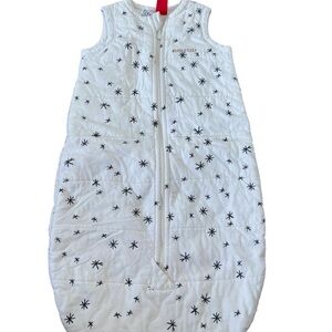 Bonds White wondersleep Sleep Sack with Black stars